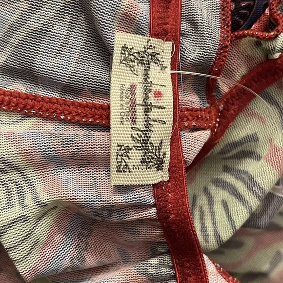 Free People Intimately Tropical Tides Slip Dress Coverup Sz XS NWOT $148 - Picture 5 of 6